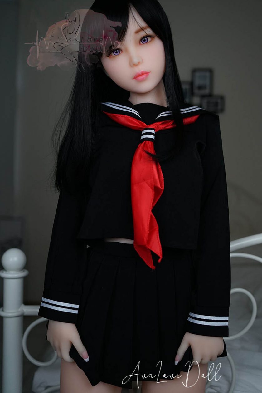 Akira Piper Doll Debout Schoolgirl Face Cuisses Zoom