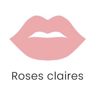 Lèvres Roses claires