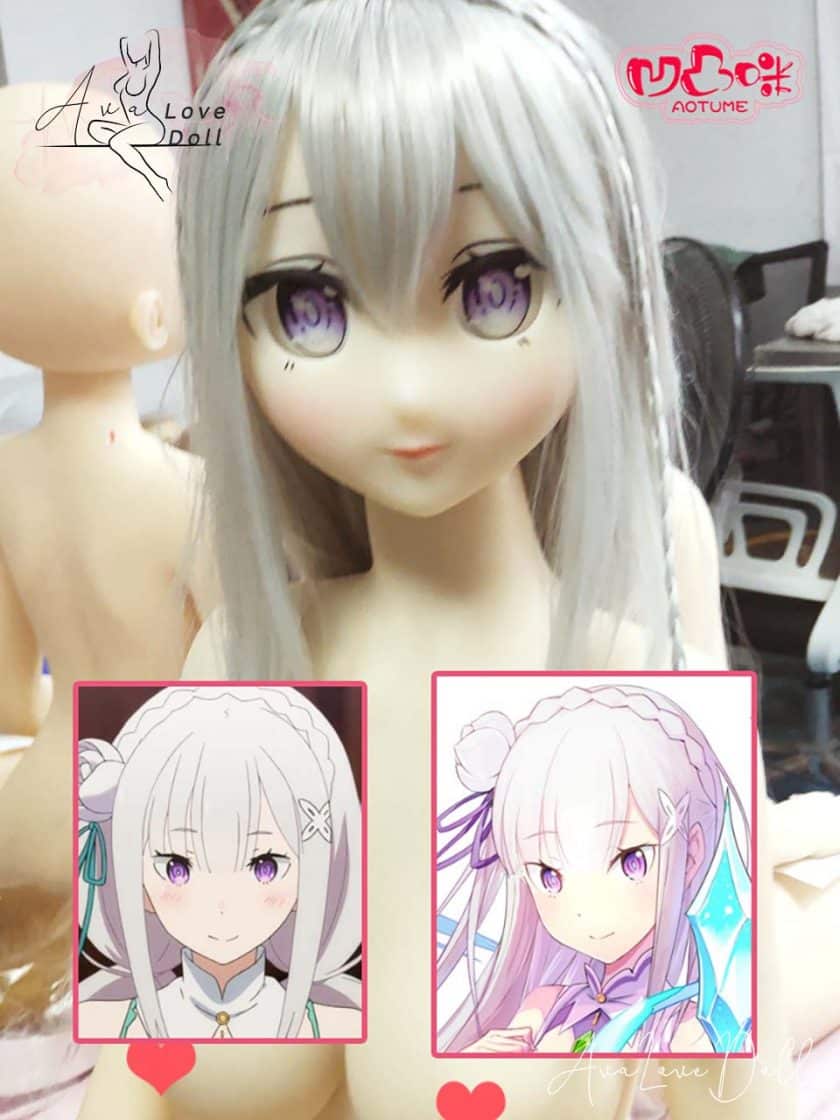 Emilia Re:Zero Anime Waifu love poupée love doll