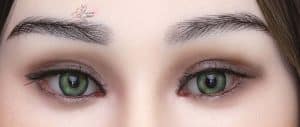 Green eyes