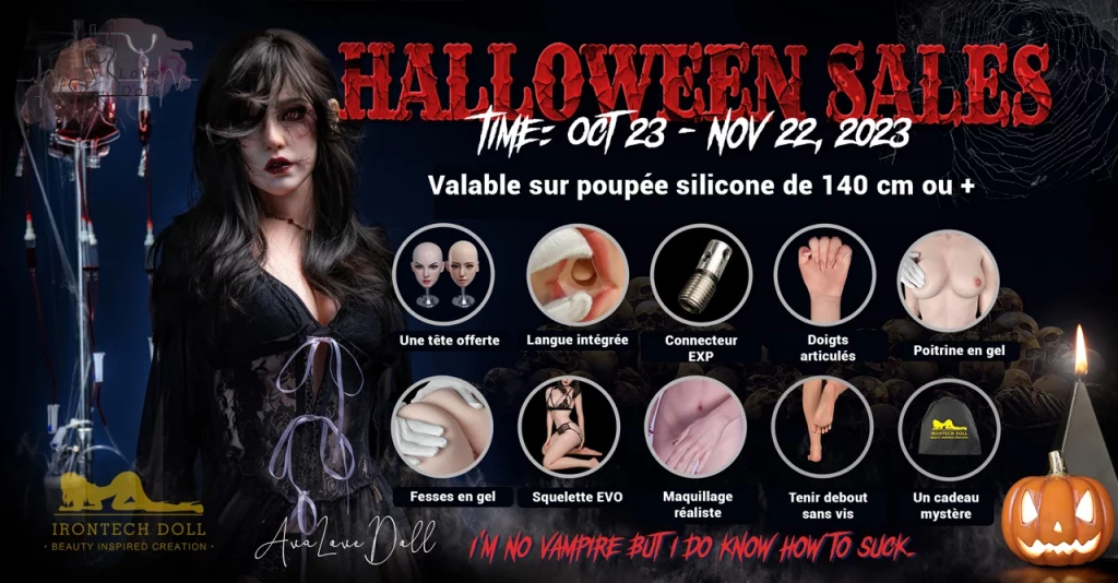 Irontech-Silicone-Doll-Halloween-2023-Promotion