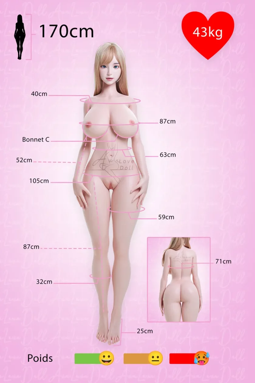 Mensuration-Real-Lady-Silicone-170C