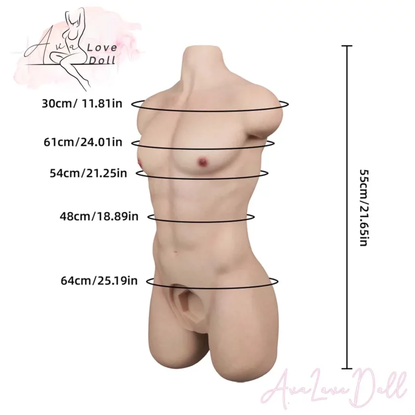 Torso silicone LoveNestle Chris mensuration