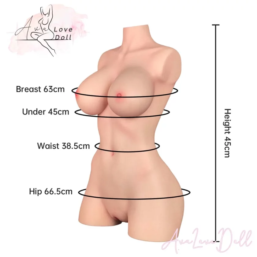 Torso silicone LoveNestle Madison mensuration