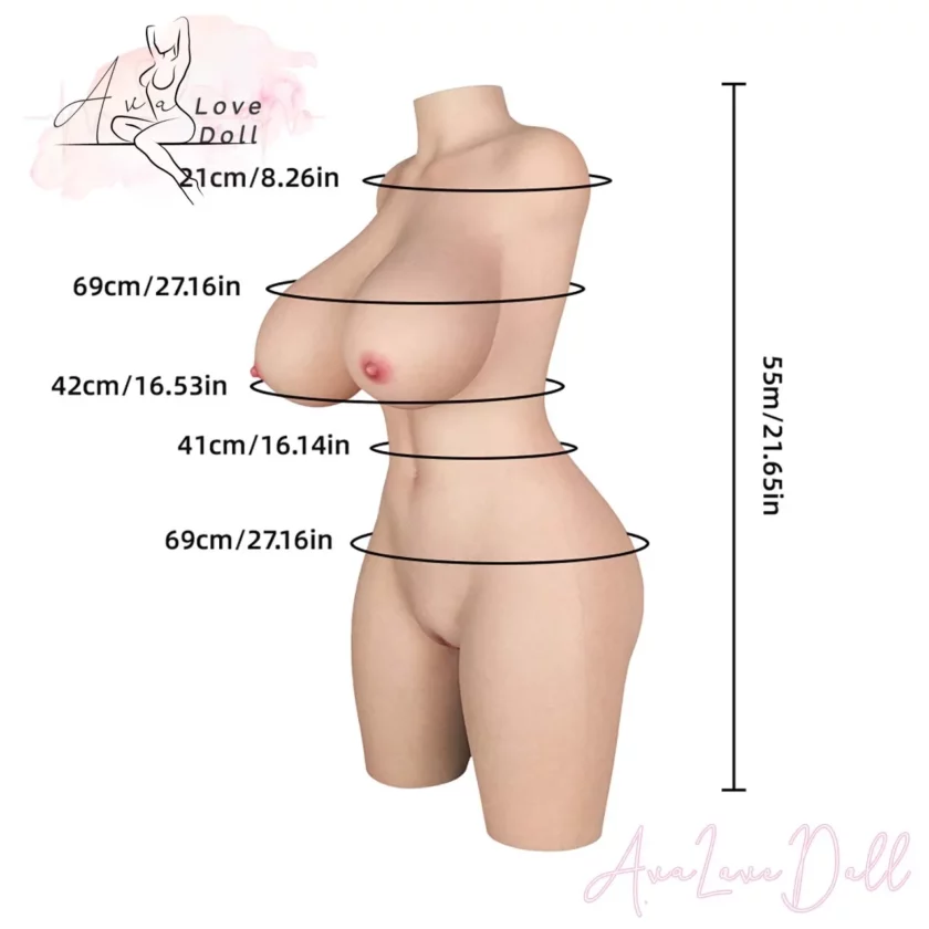 LoveNestle Yuki silicone torso measurement