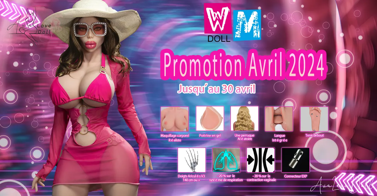 Promotion WM Doll TPE mars 2024