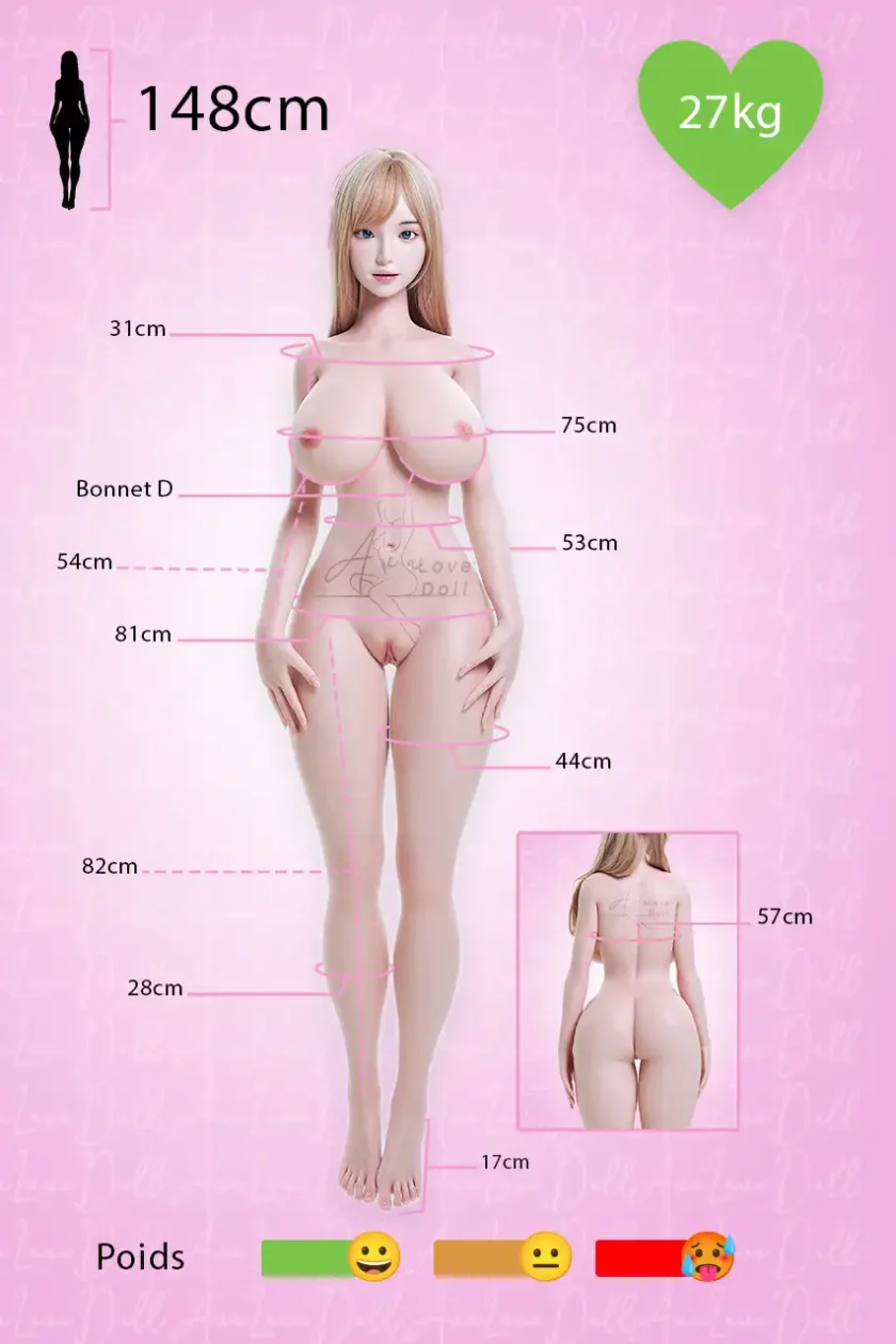 Mensuration Doll Senior-Silicone-148D