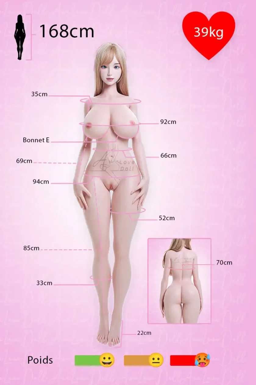 Mensuration Doll Senior-Silicone-168E